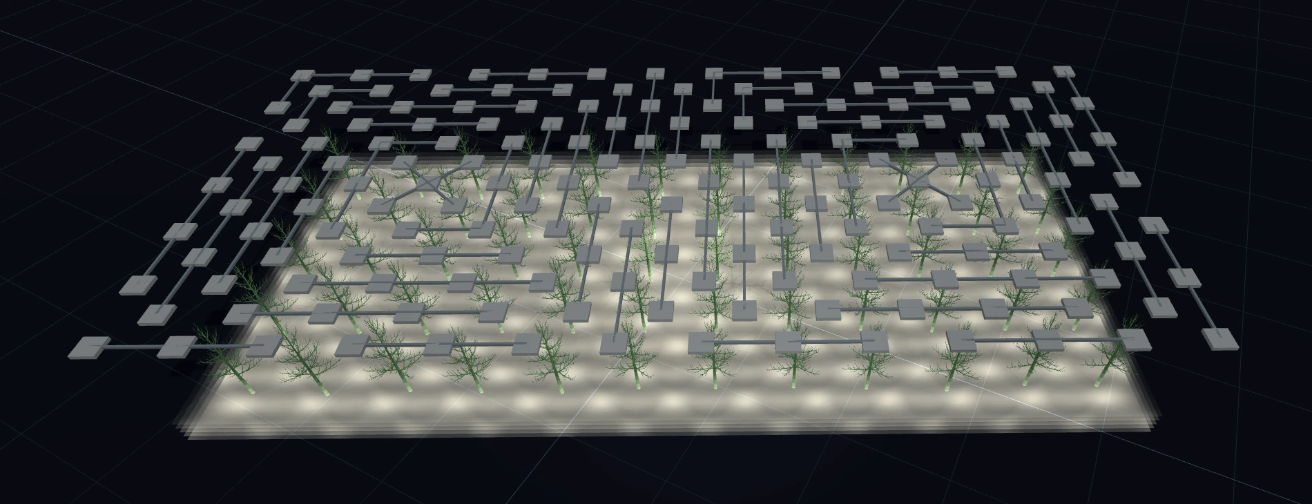3D plant layout visualization
