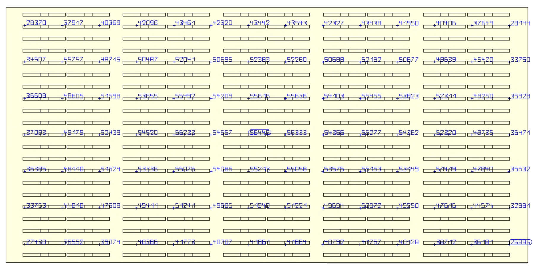 Conventional System PAR Map